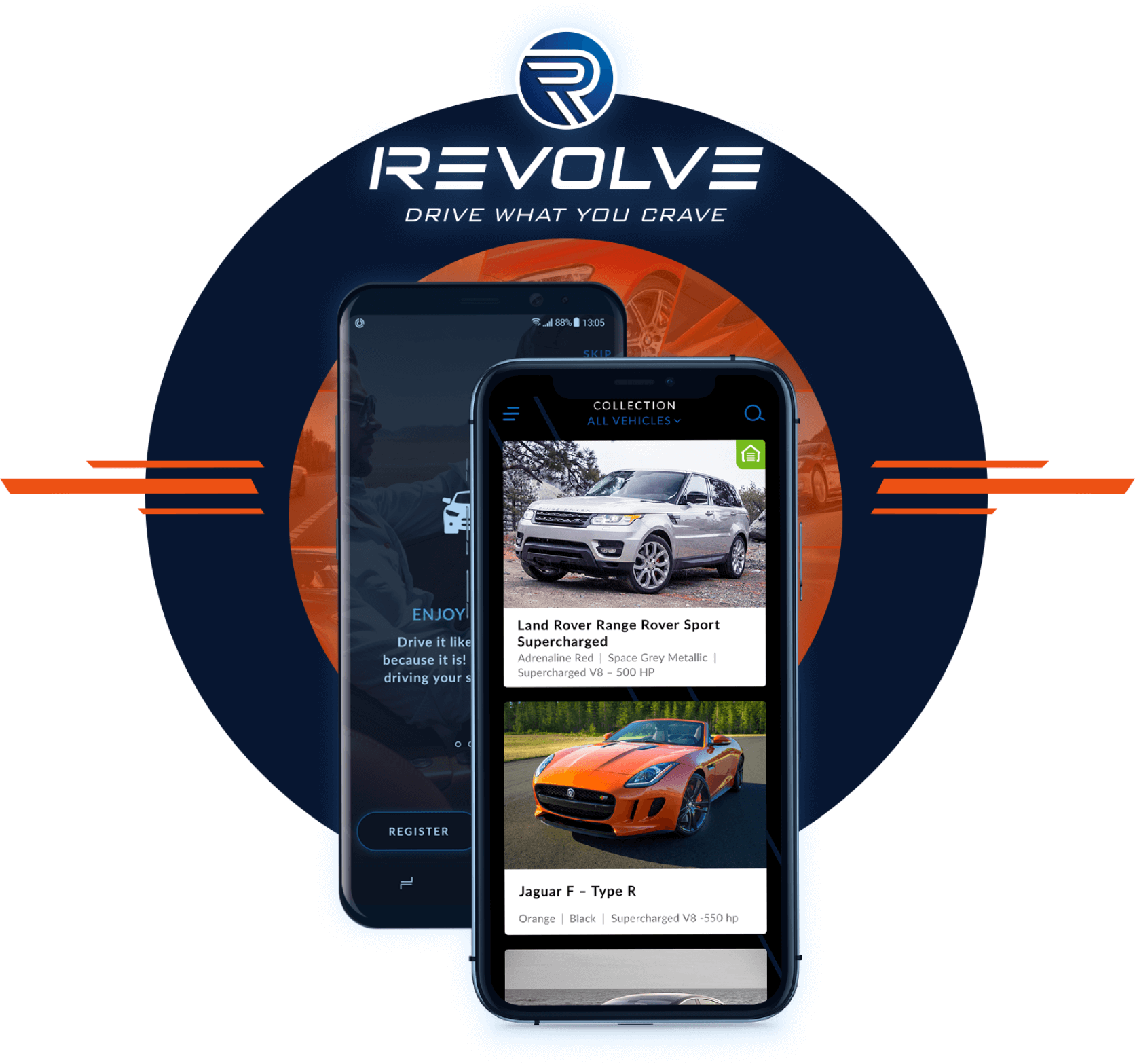 Mobile application allows clients to browse and request cars