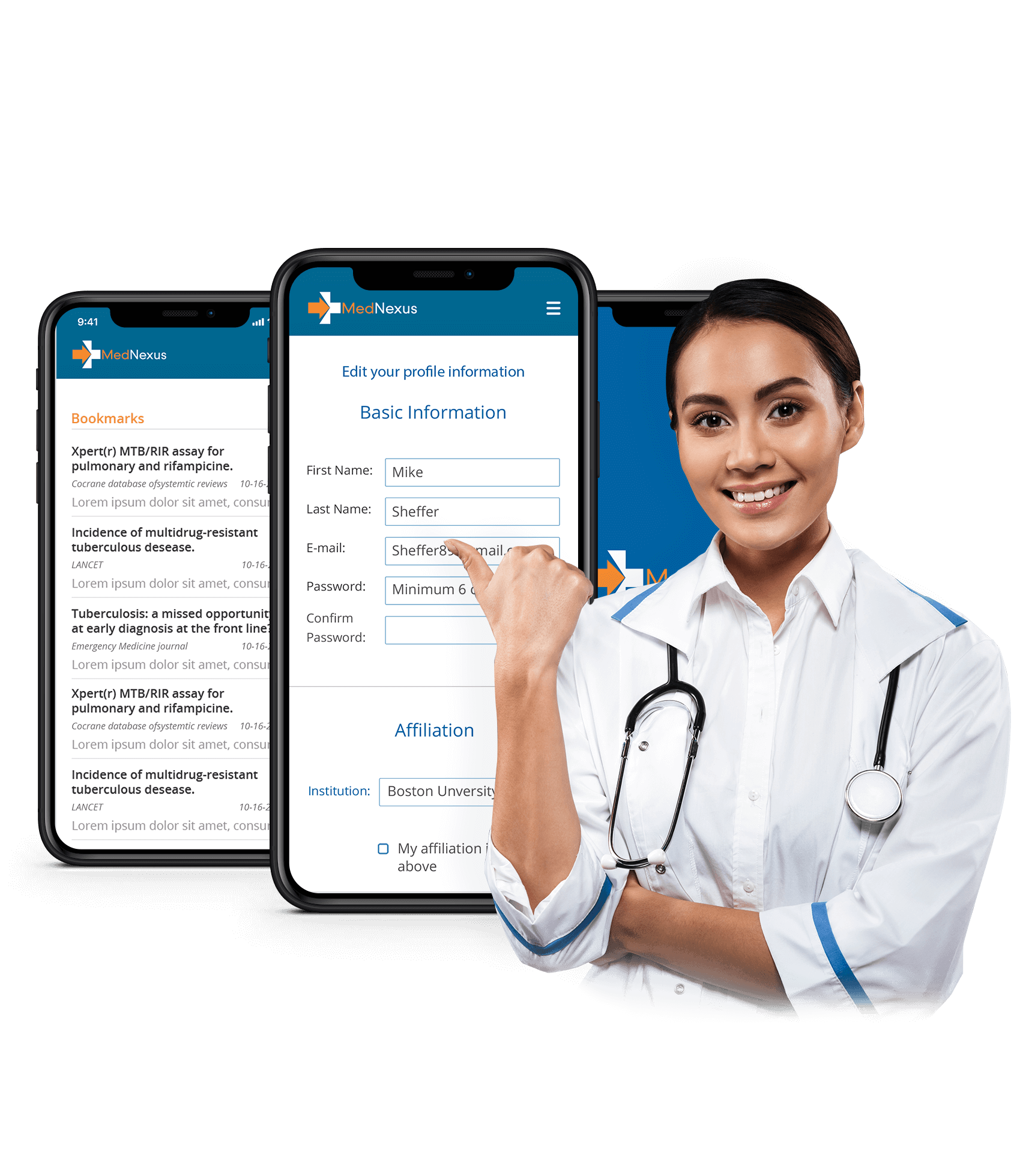 Medical search engine for patients