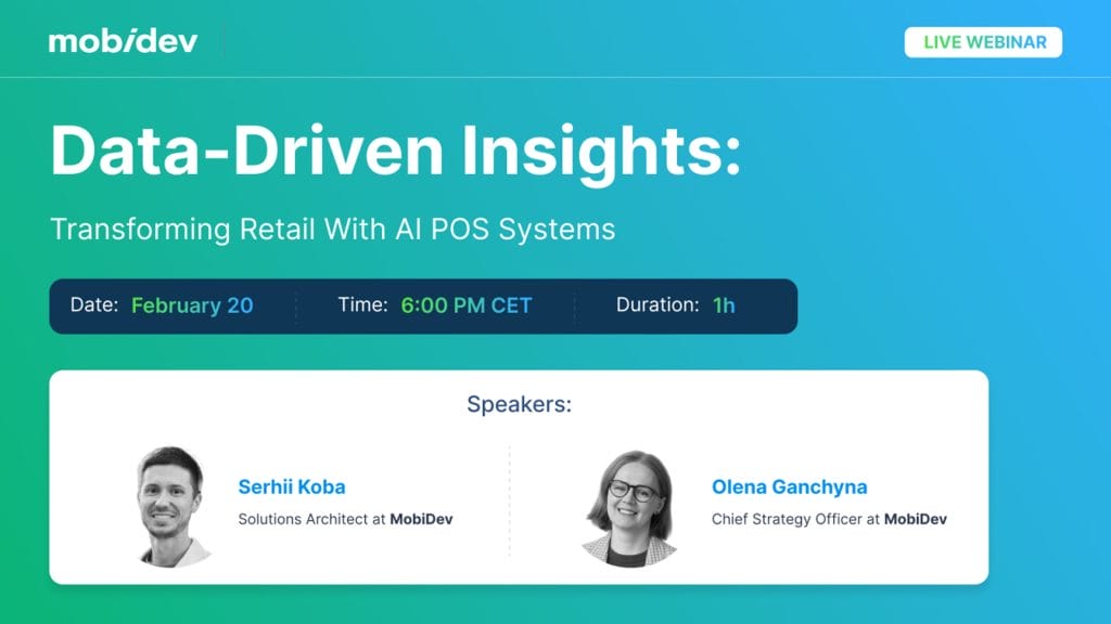 DATA-DRIVEN INSIGHTS: TRANSFORMING RETAIL WITH AI POS SYSTEMS WEBINAR